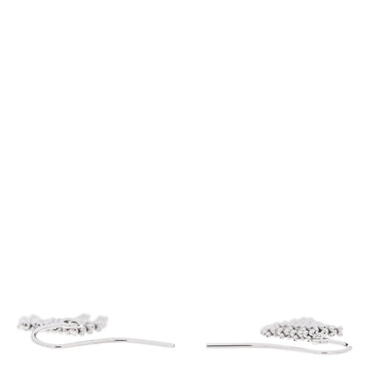 Tiffany 18K White Gold Fringe Earrings 3 of 5