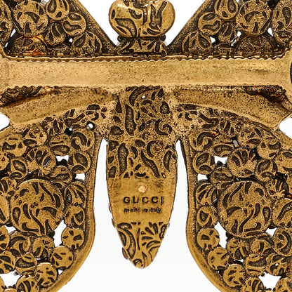 Gucci Crystal Butterfly Brooch Multicolor 4 of 4