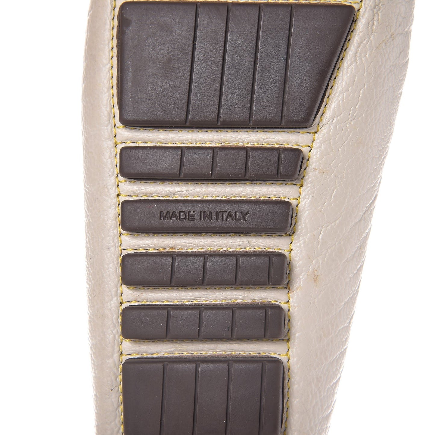 Goatskin Studded Suhali Loafers 35.5 Off White
