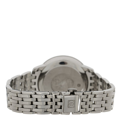 Omega Stainless Steel Diamond Mother of Pearl 33mm De Ville Prestige Automatic Watch 424.10.33.20.55.002 3 of 5