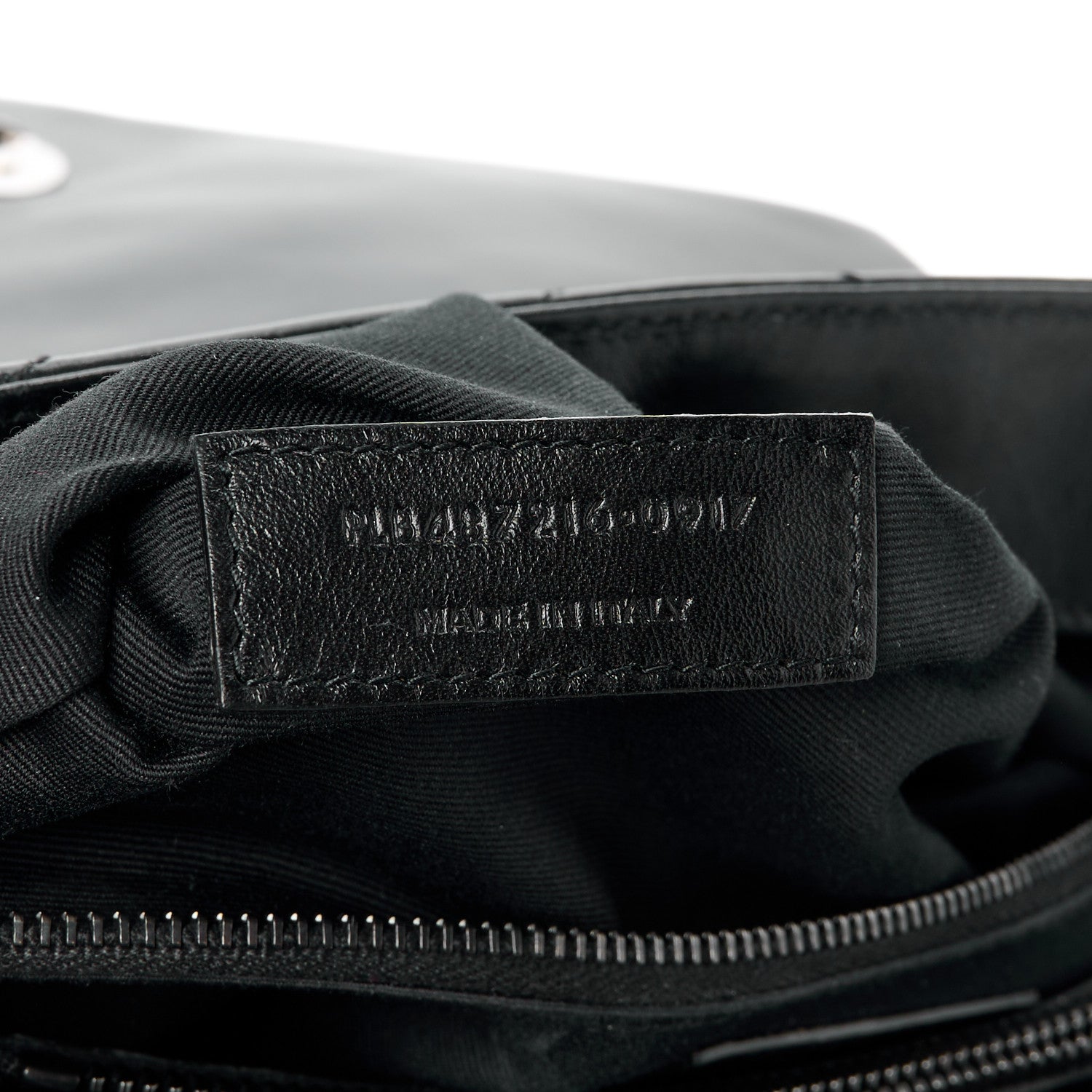 Saint Laurent Calfskin Y Quilted Monogram Monochrome Medium Loulou Chain Satchel Black 8 of 13