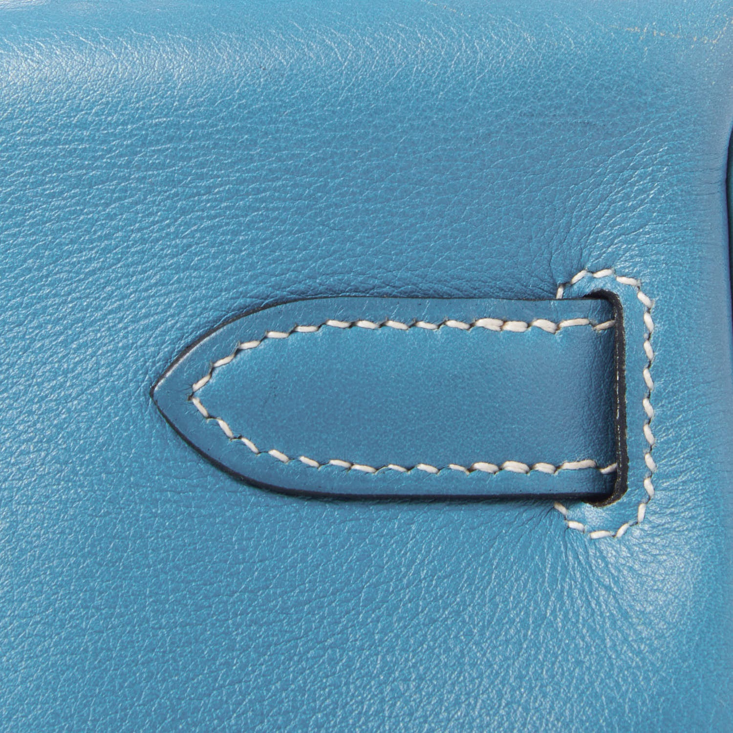 Hermes Swift Kelly Retourne 32 Blue Jean 25 of 39