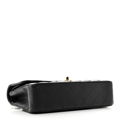 Chanel Caviar Quilted Medium Double Flap Black 4 of 9