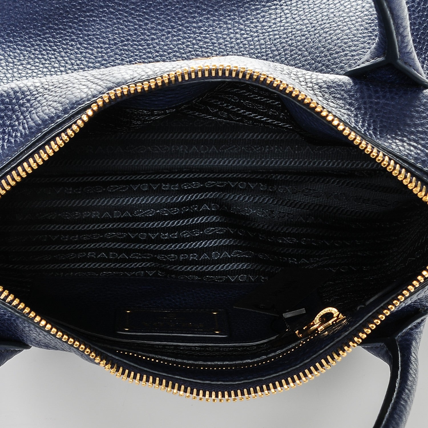 Prada Vitello Daino Tote Inchiostro 5 of 6