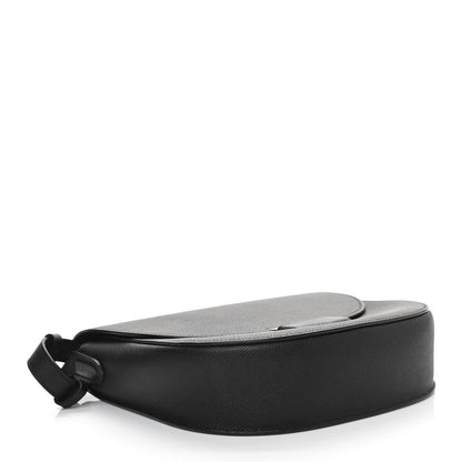 Celine Grained Calfskin Compact Trotteur Black 4 of 11