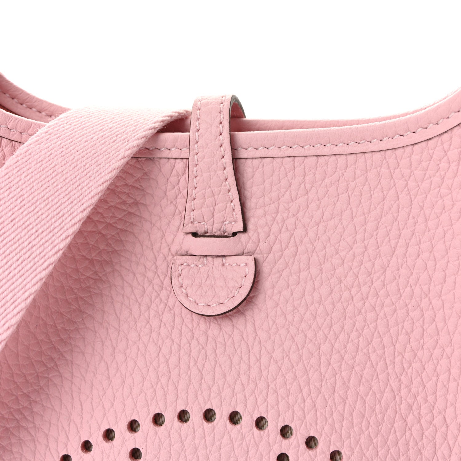 Hermes Taurillon Clemence Evelyne TPM Rose Sakura 7 of 10