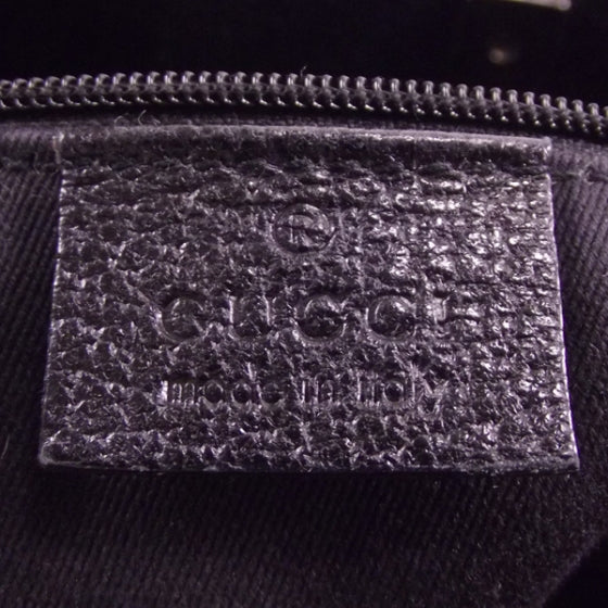 Gucci Canvas Signature GG Tote Black 9 of 13