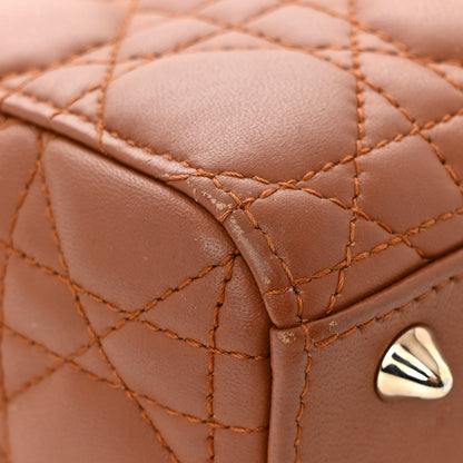 Christian Dior Calfskin Cannage Small My ABCDior Lady Dior Tan 11 of 13