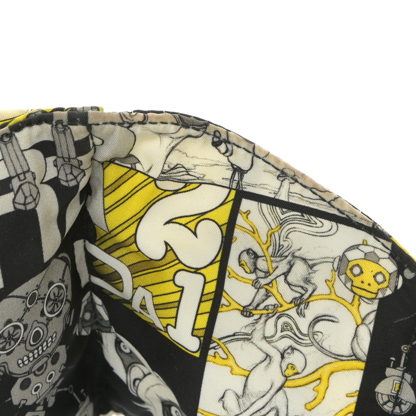 X JAMES JEAN Tessuto Nylon Robot Monkey Belt Bag Black