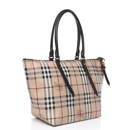 Burberry Haymarket Check Small Salisbury Tote Chocolate 2 of 9