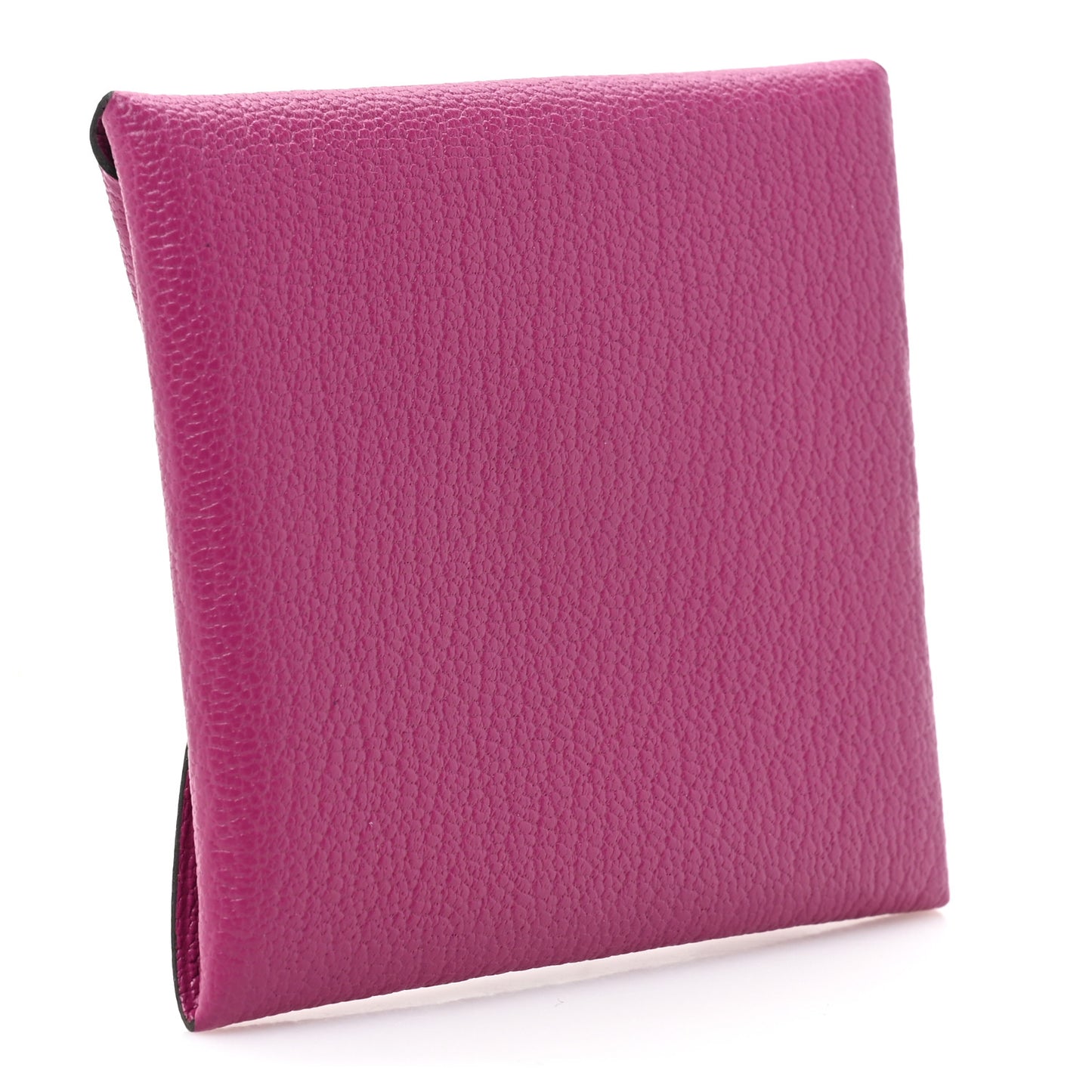 Chevre Mysore Bastia Coin Purse Rose Pourpre