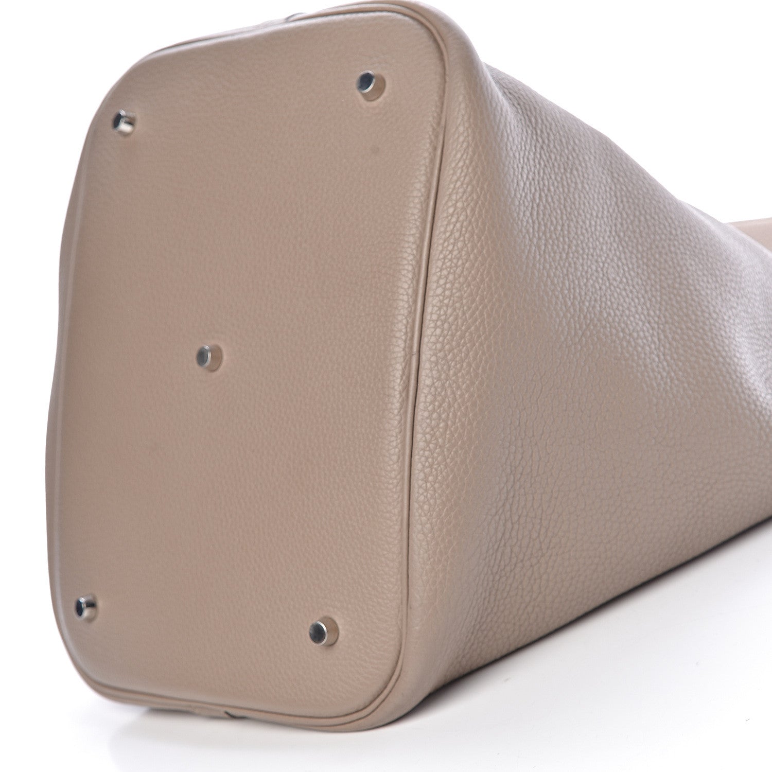 Hermes Taurillon Clemence Picotin Lock TGM Gris Tourterelle 9 of 10