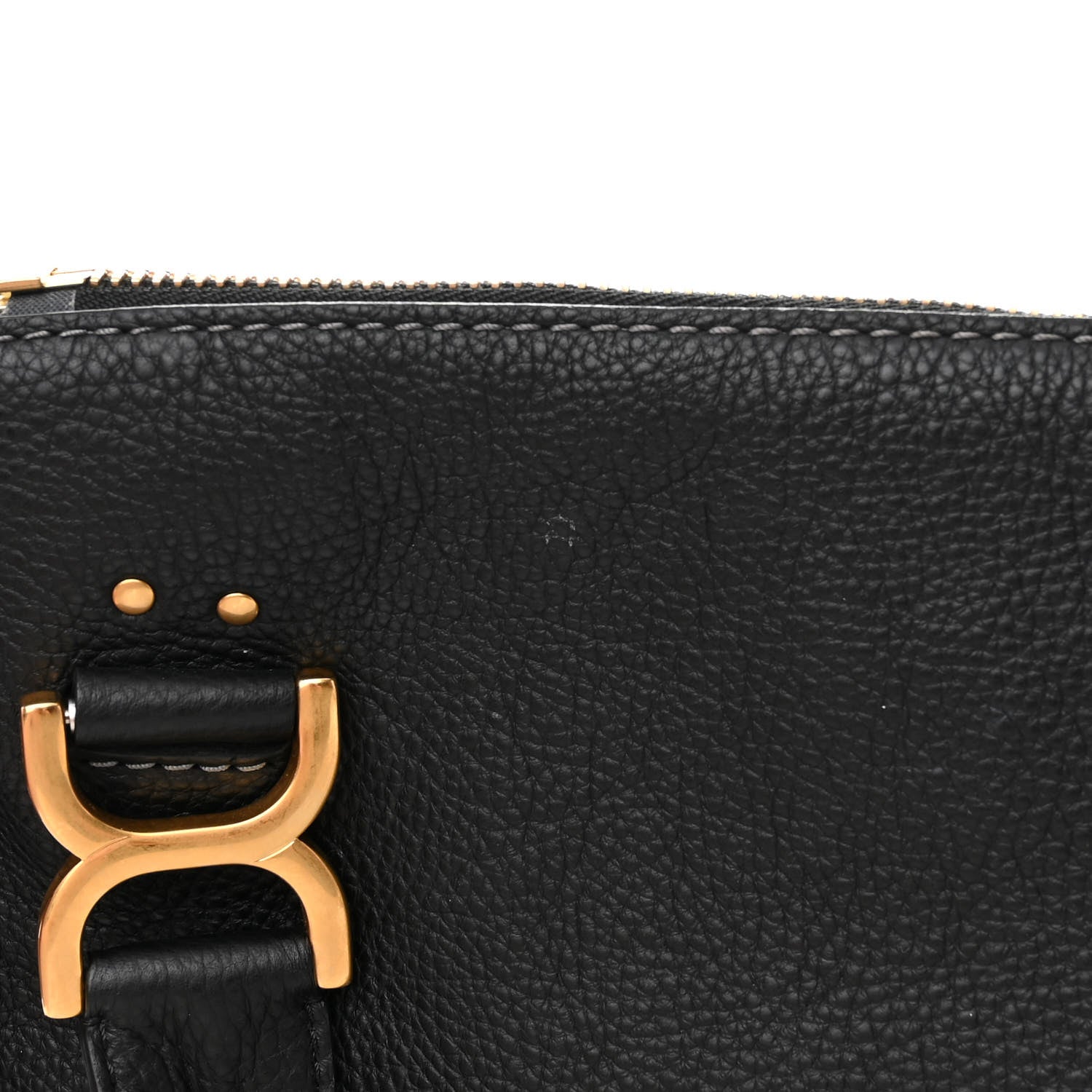 Chloe Calfskin Medium Marcie Satchel Black 13 of 14
