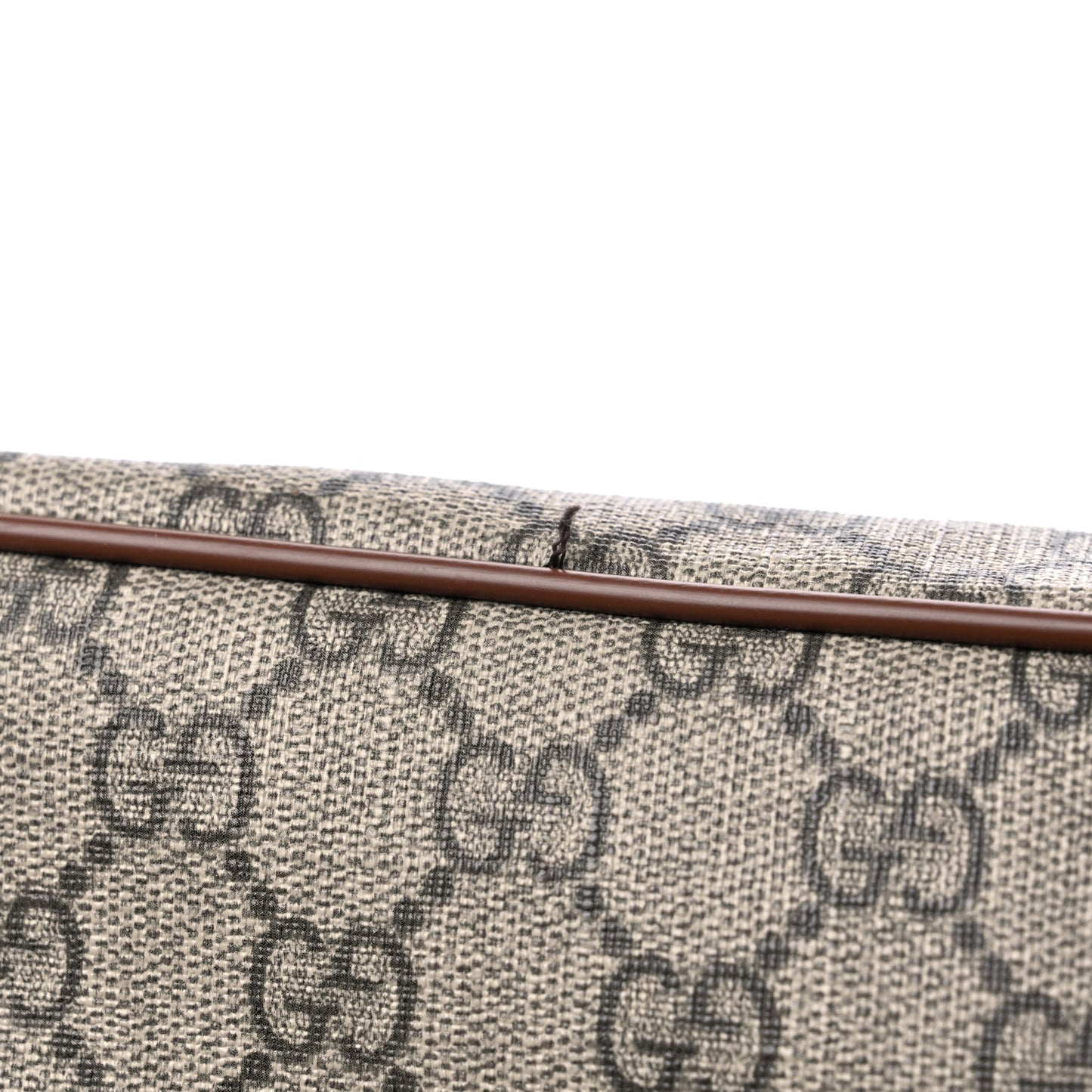 Soft GG Supreme Monogram Medium Crossbody Tote Beige Cuir