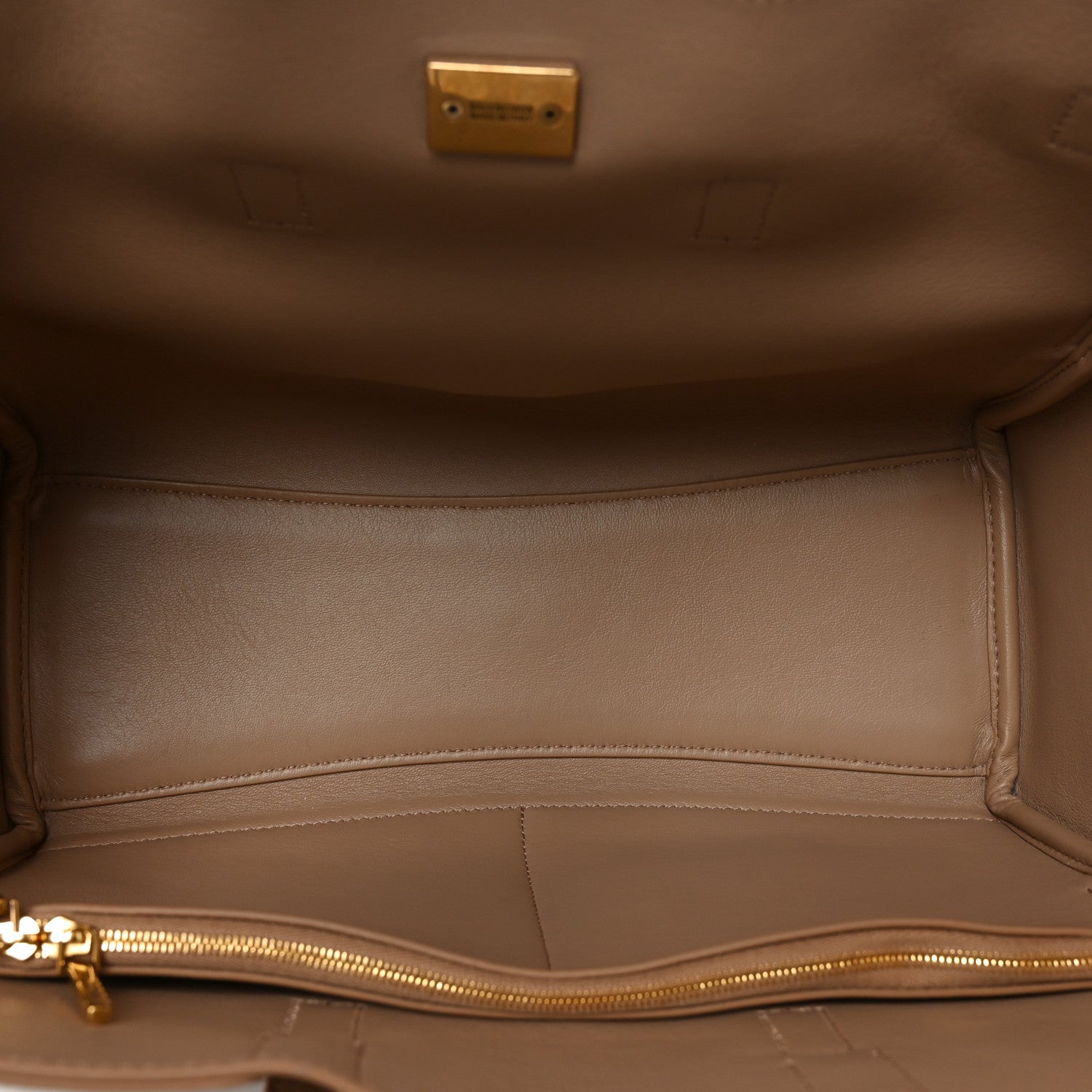 Balenciaga Smooth Calfskin Small Bel Air Carry All Bag Latte 5 of 9