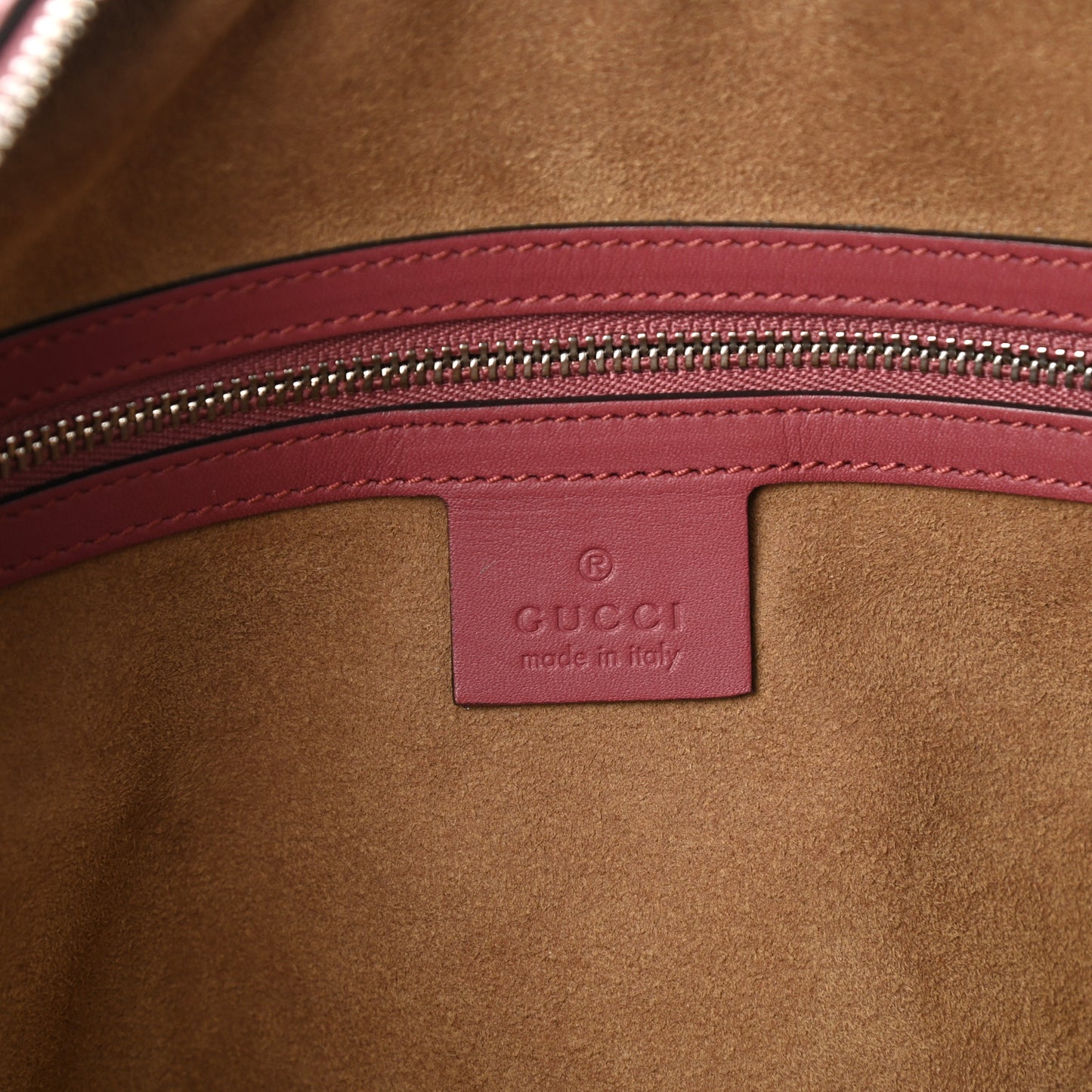 GG Supreme Monogram Blooms Medium Boston Beige Multicolor Dry Rose