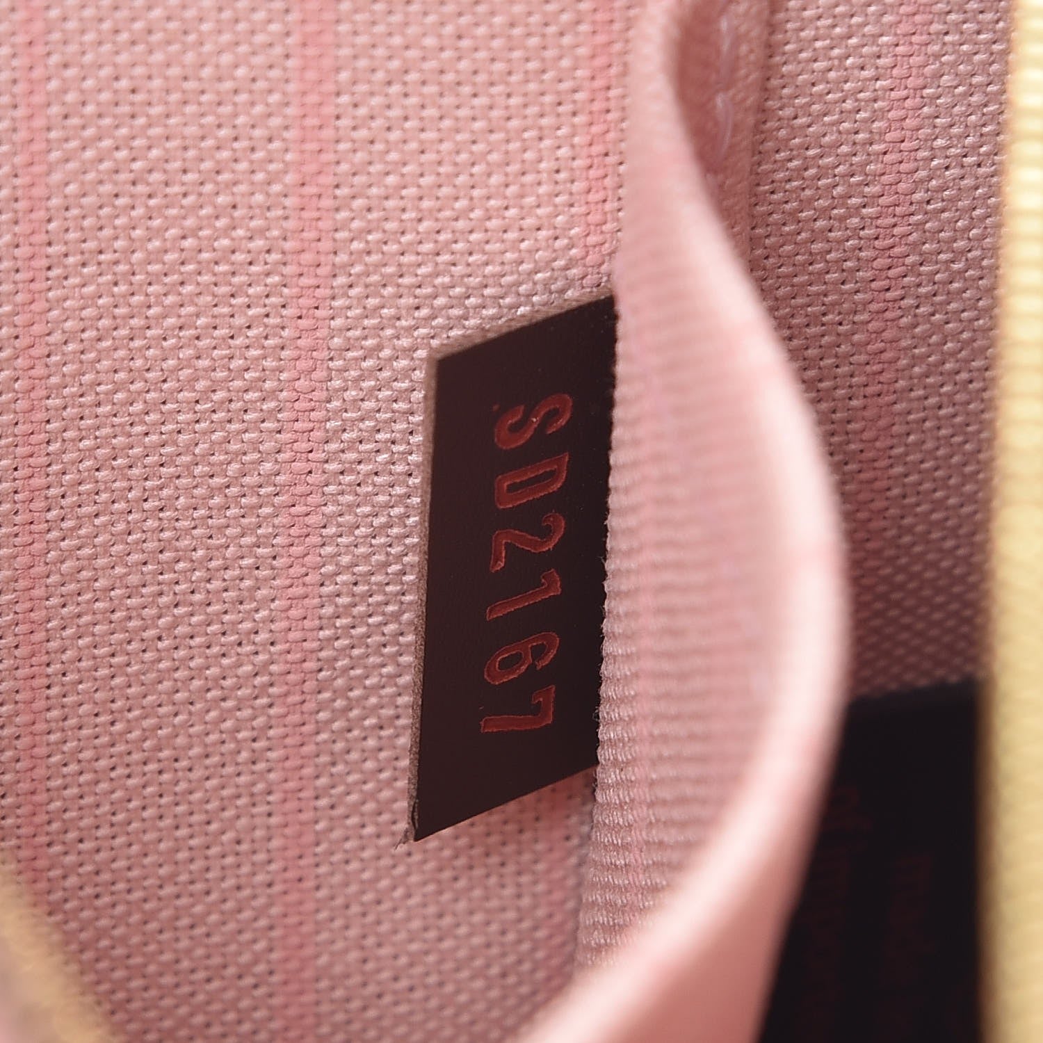 Louis Vuitton Damier Ebene Neverfull MM GM Pochette Rose Ballerine 8 of 12