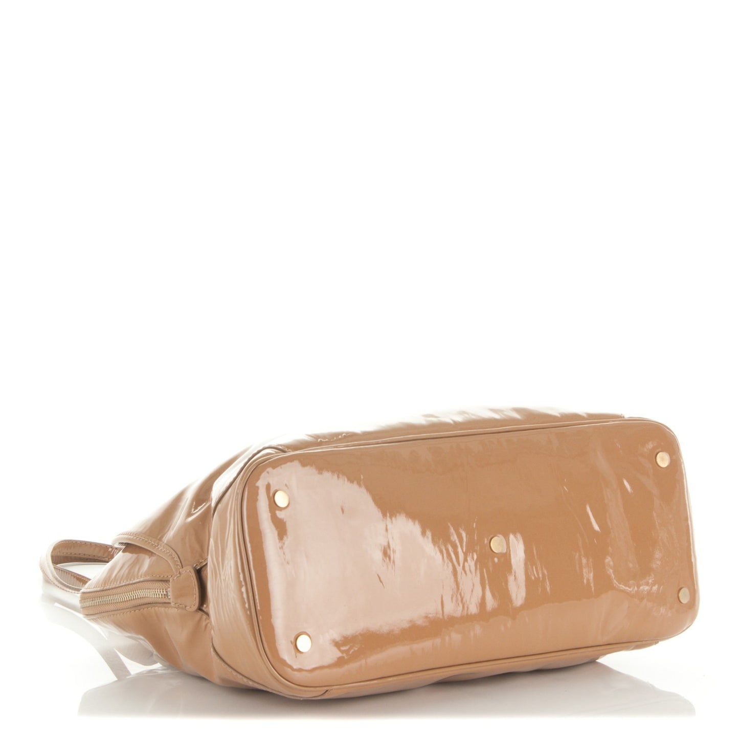 Patent Thora Dome Shopper Nude
