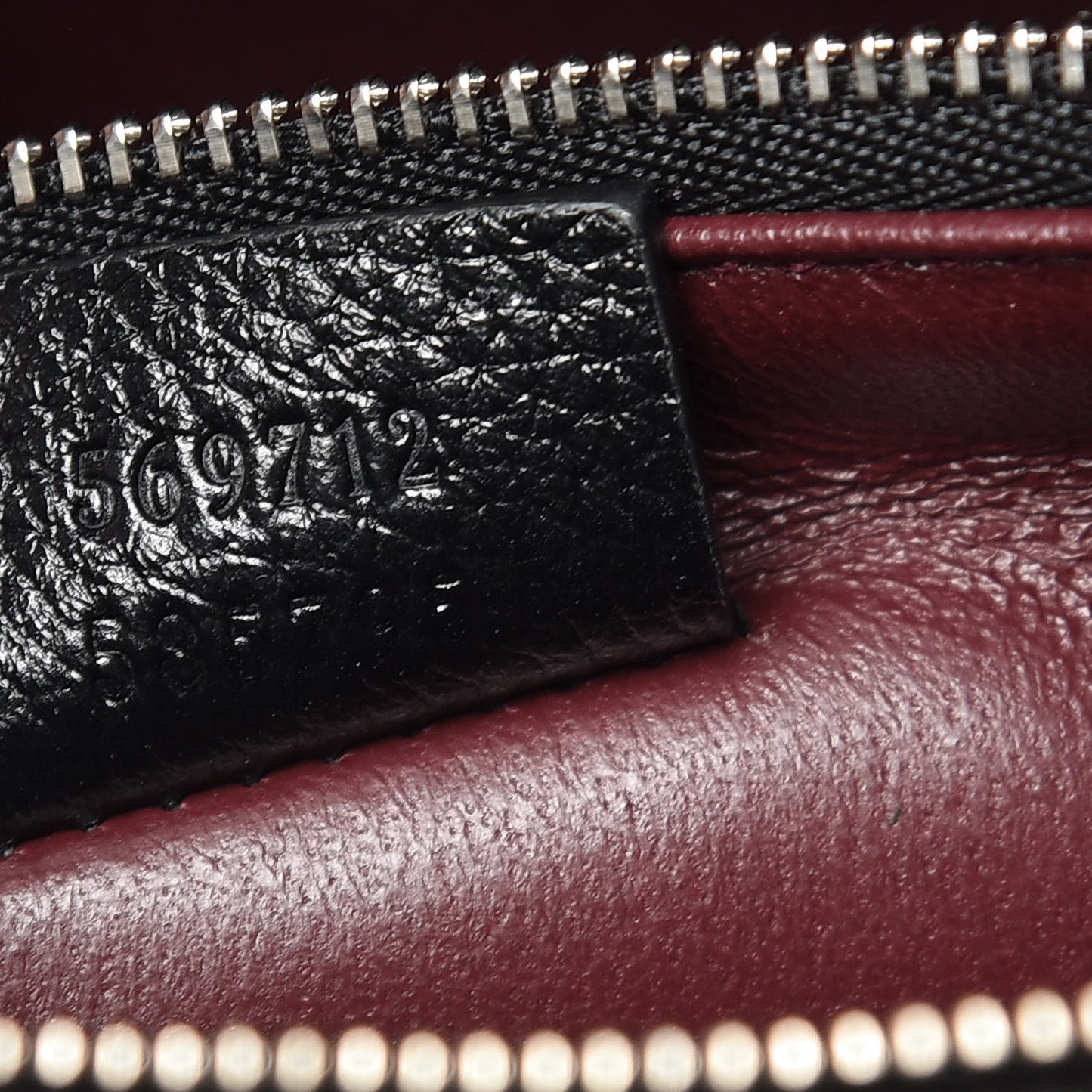 Grainy Calfskin Small Zumi Top Handle Bag Black