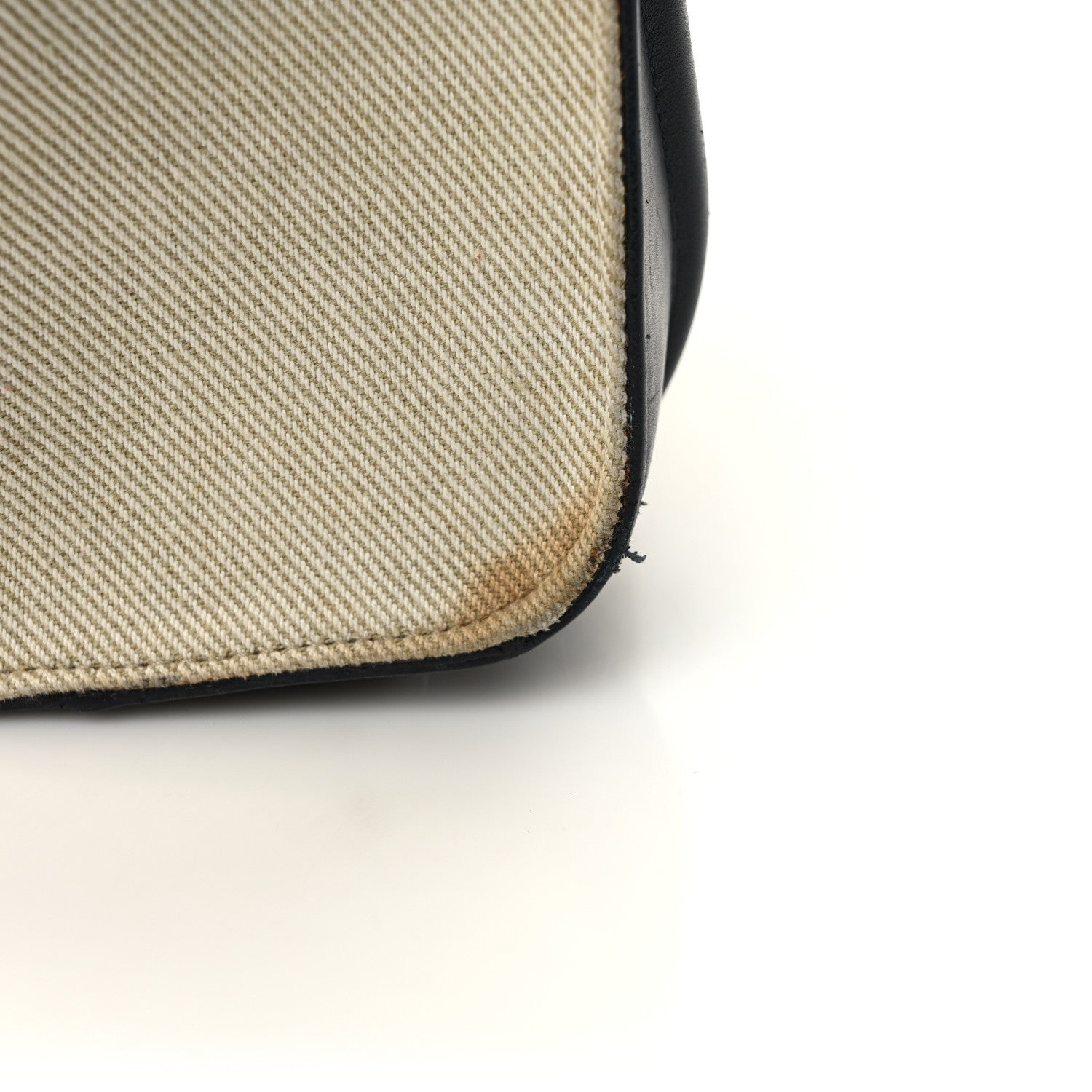 Celine Smooth Calfskin Striped Canvas Mini Luggage Multicolor 12 of 12