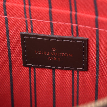Louis Vuitton Damier Ebene Neverfull MM GM Pochette 6 of 8