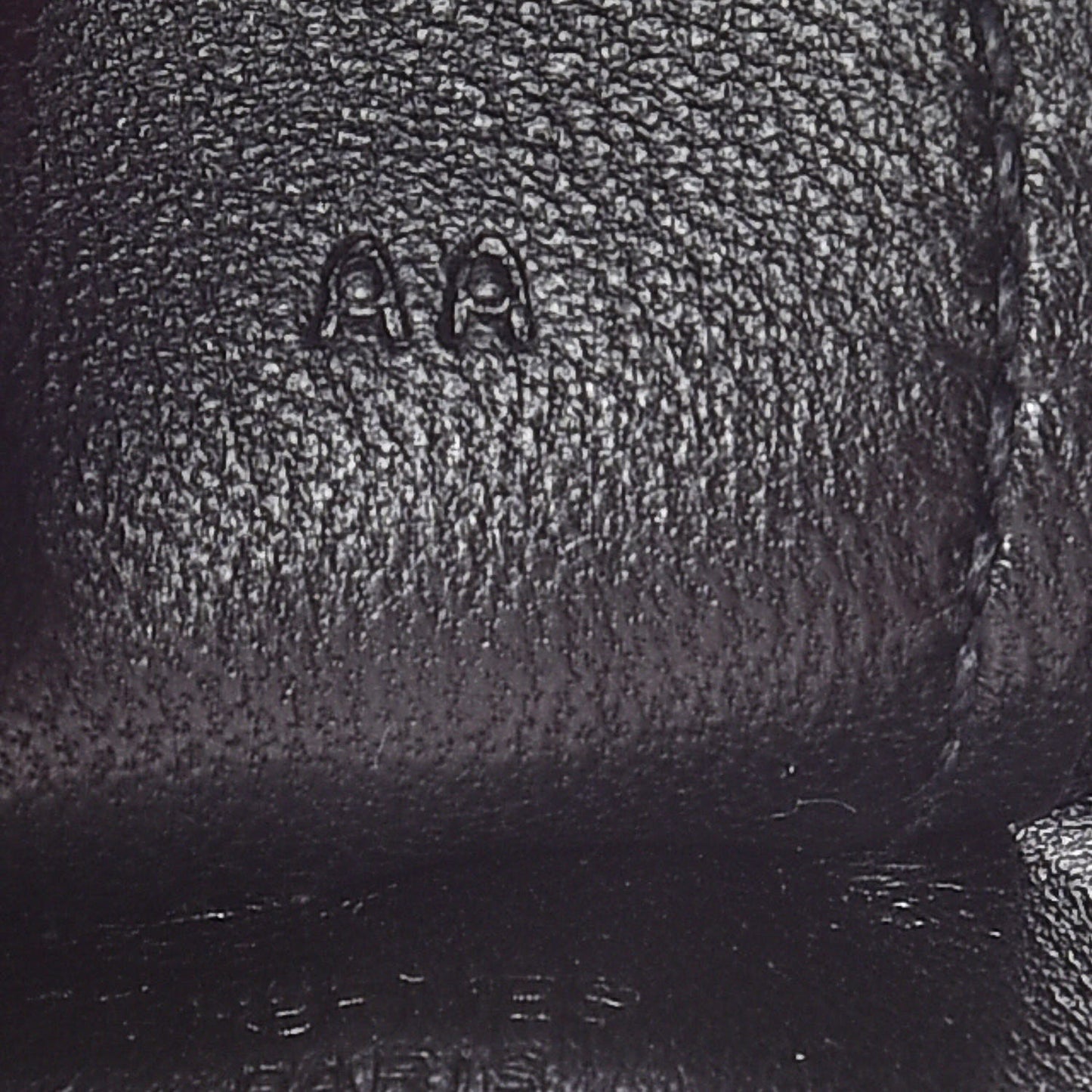 Milo Lambskin Grigri Rodeo Horse Bag Charm MM So Black