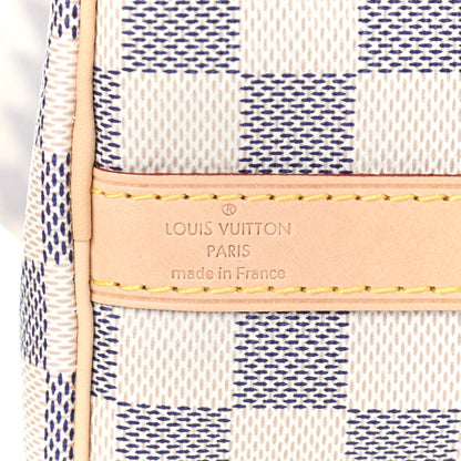 Louis Vuitton Damier Azur Speedy Bandouliere 25 6 of 8