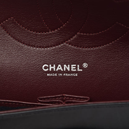 Chanel Lambskin Quilted Jumbo Double Flap Black 6 of 17