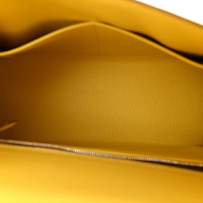 Hermes Epsom Kelly Sellier 28 Jaune De Naples 5 of 12