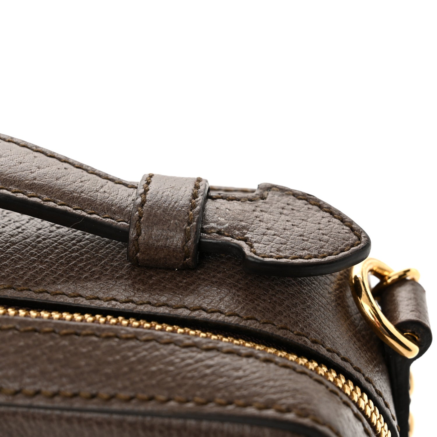 Gucci GG Supreme Monogram Mini Ophidia Top Handle Shoulder Bag Brown 13 of 13