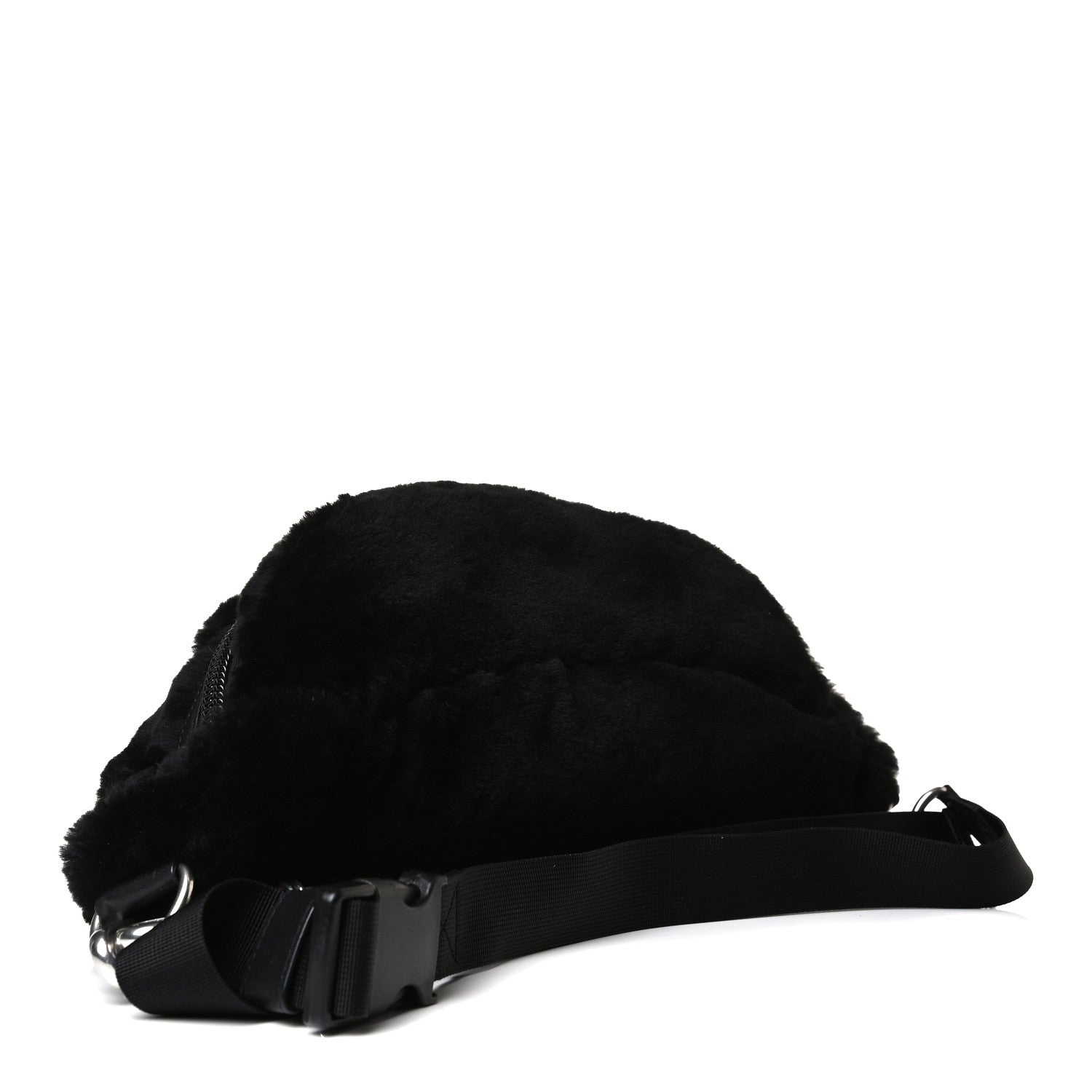 Alexander Wang Mink Fur Attica Belt Bag Black 3 of 12