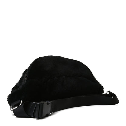 Alexander Wang Mink Fur Attica Belt Bag Black 3 of 12