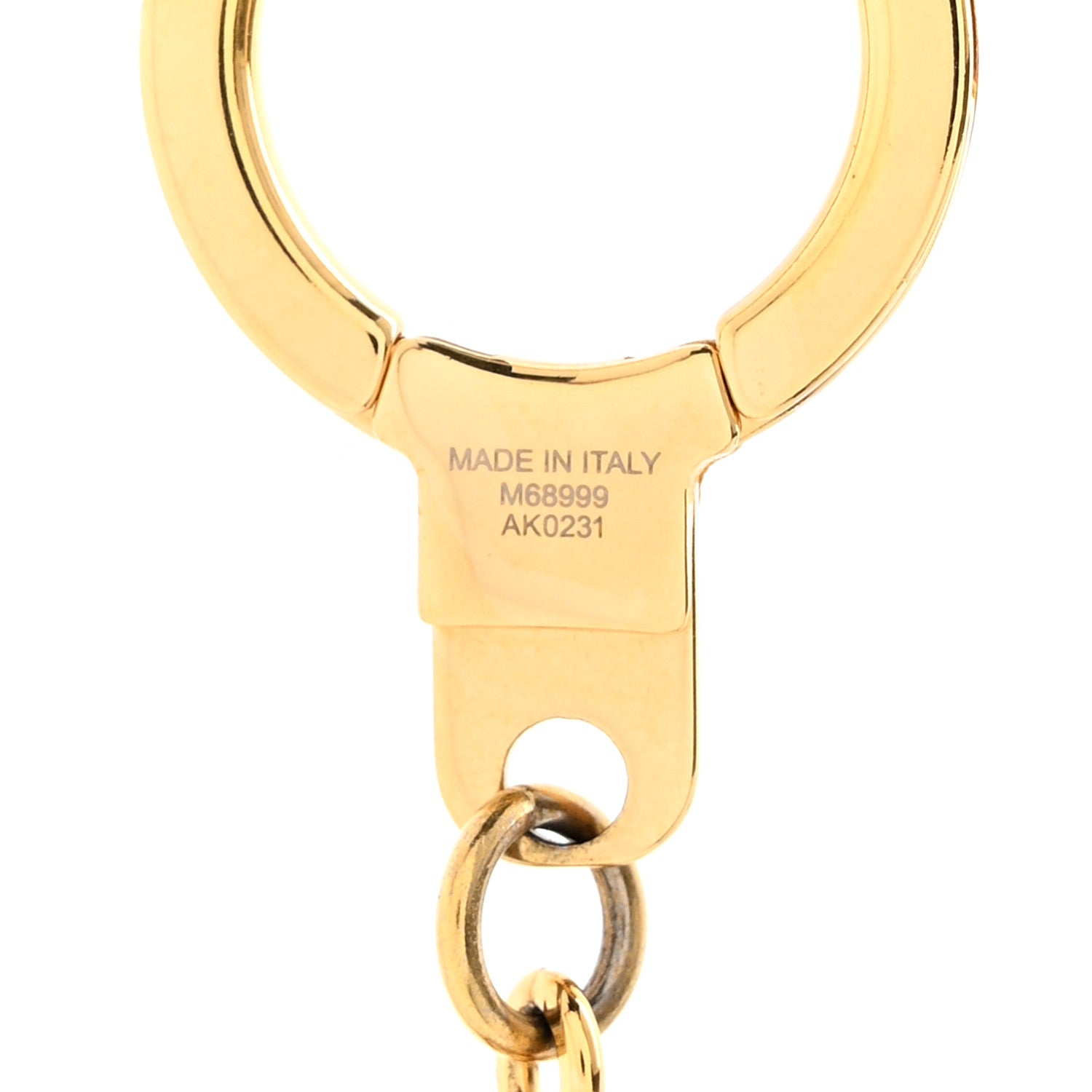 Louis Vuitton LOUIS VUITTON Monogram Spring Street Bag Charm Key Holder Gold 4 of 4