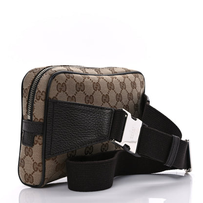 Gucci Monogram Belt Bag Dark Brown 3 of 9