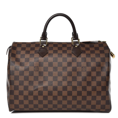 Louis Vuitton Damier Ebene Speedy 35 1 of 13