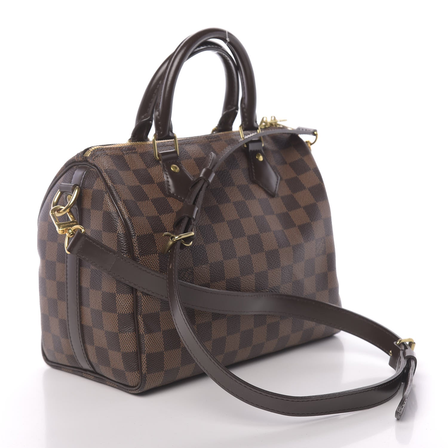 Louis Vuitton Damier Ebene Speedy Bandouliere 25 3 of 11