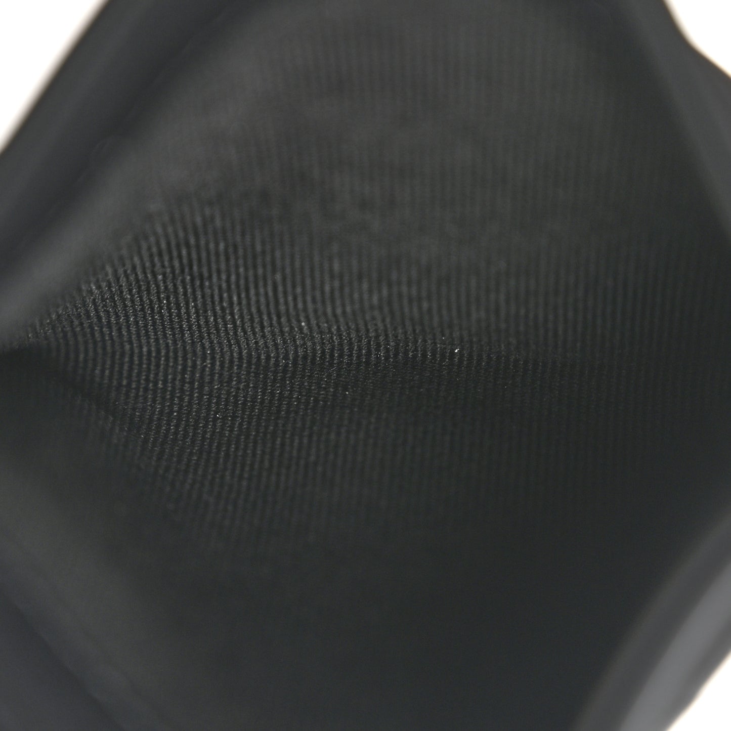 Pearly Lambskin Quilted Card Holder So Black