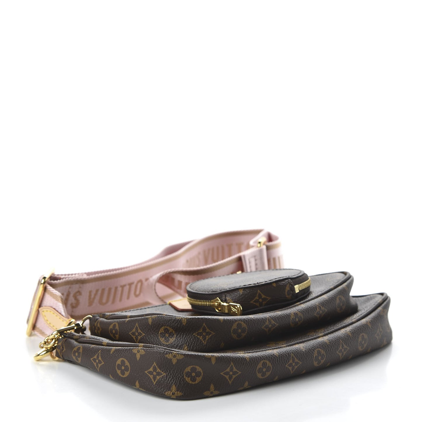 Monogram Multi Pochette Accessories Rose Clair