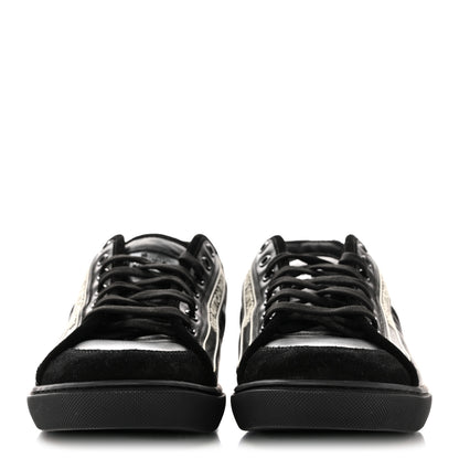 Louis Vuitton Calfskin Mens Cosmos Sneakers 8 Black 3 of 12