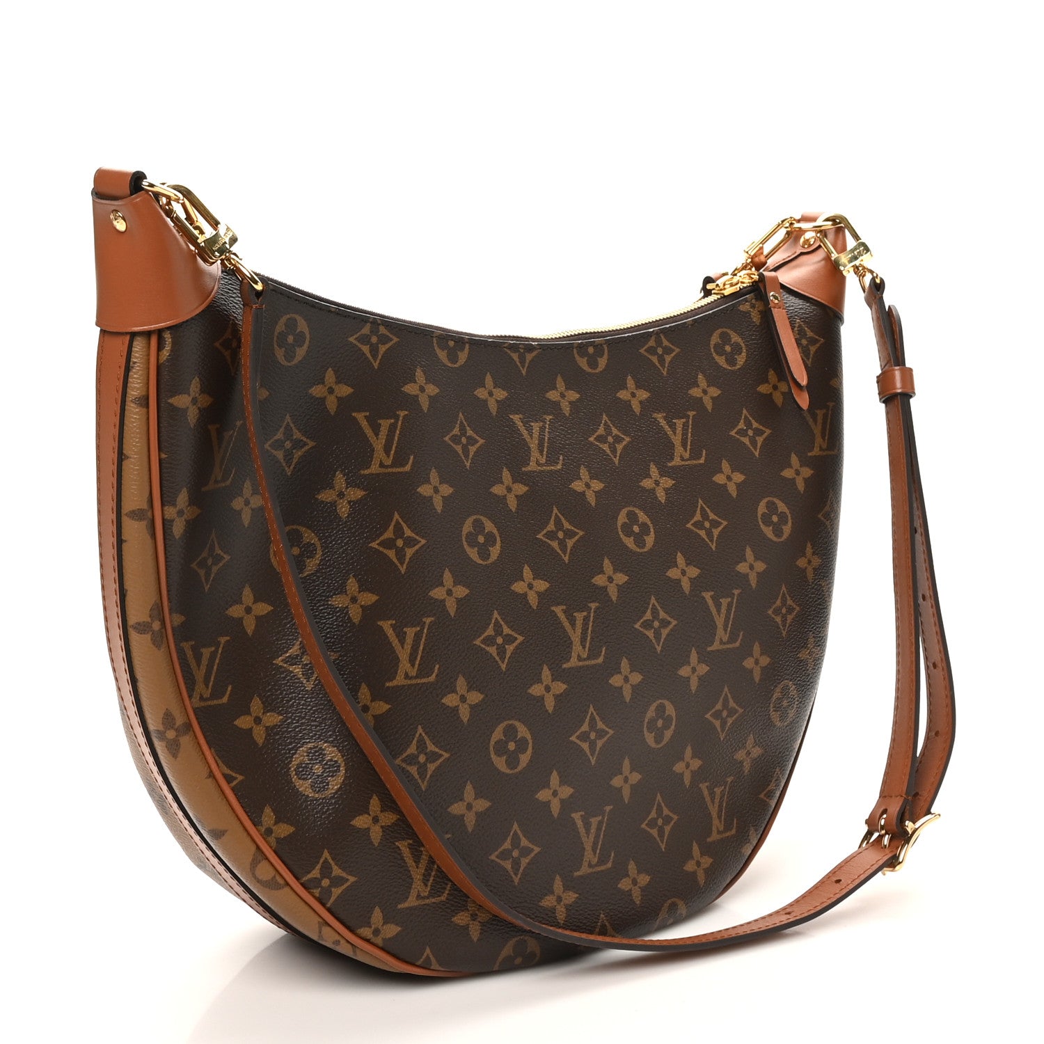 Louis Vuitton Reverse Monogram Loop Hobo 3 of 9