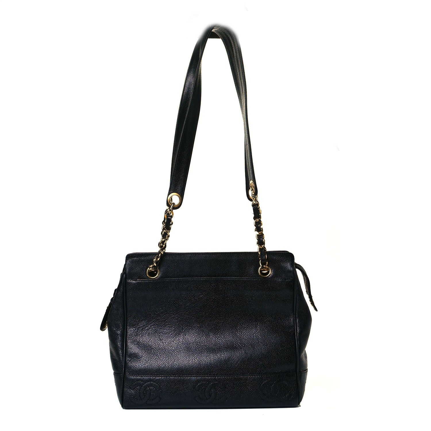 Chanel Caviar CC Shoulder Bag Black 1 of 7