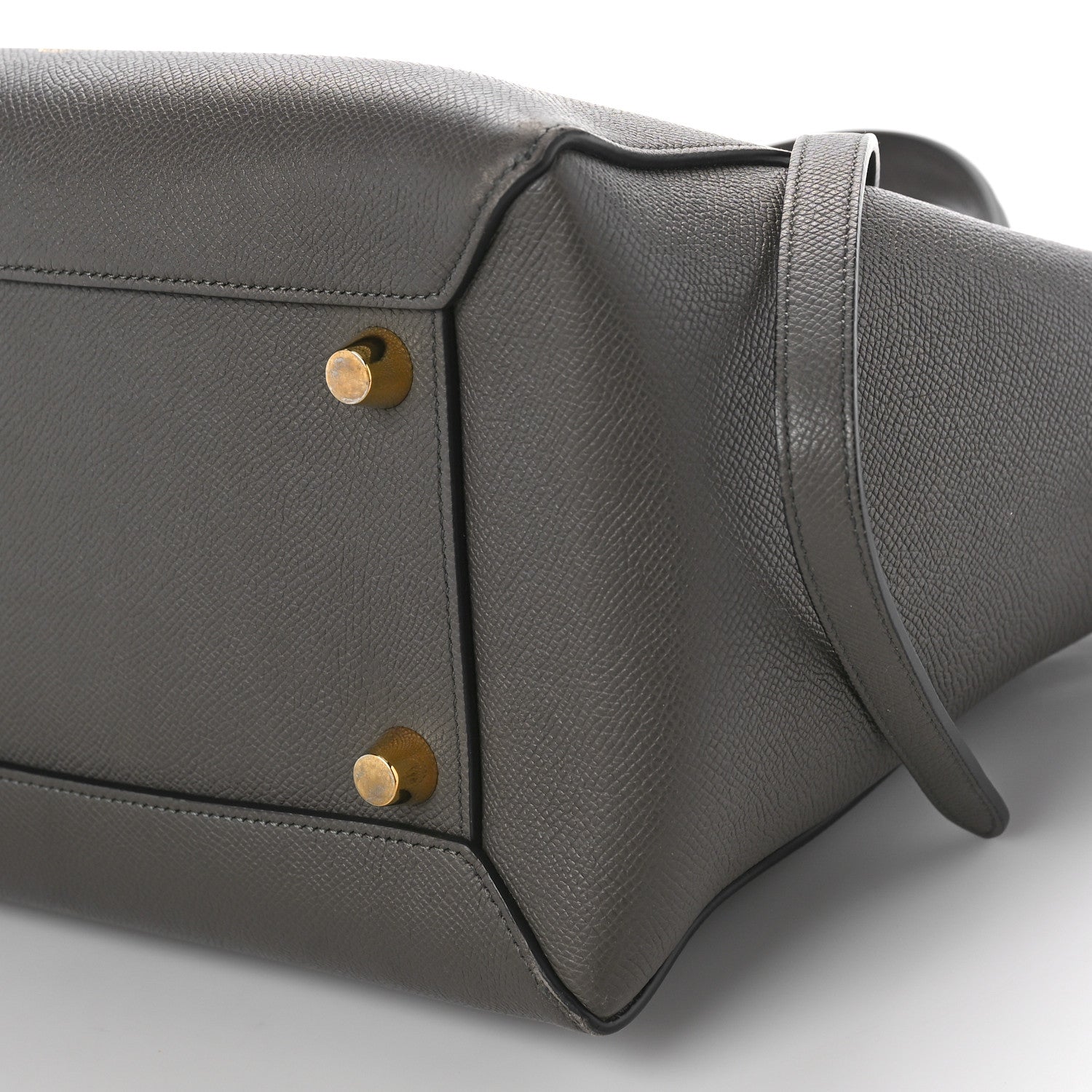 Celine Grained Calfskin Small Belt Bag Grey 7 of 8