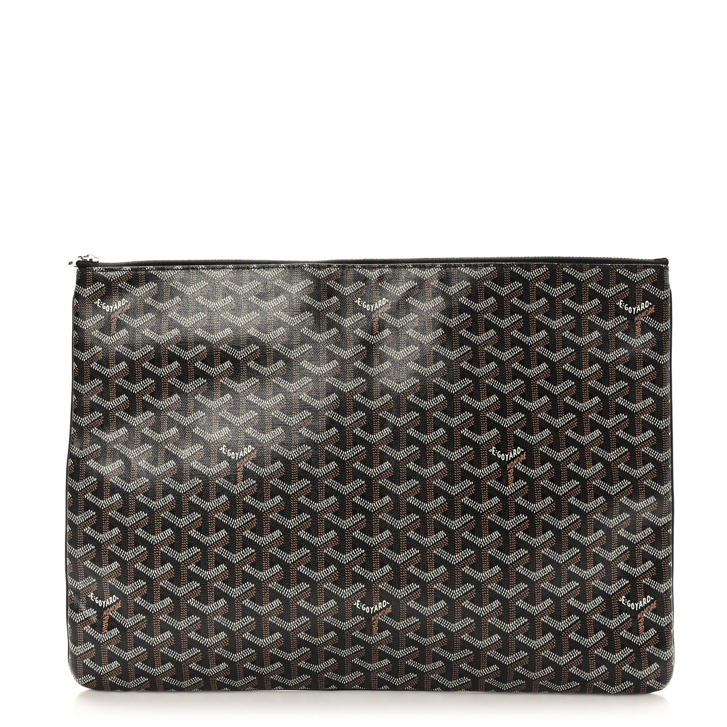 Goyard Goyardine Senat Pochette GM Black 1 of 6