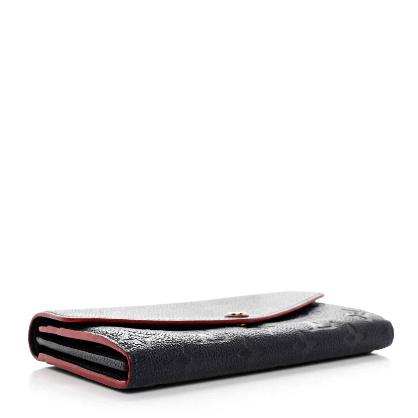 Empreinte Sarah Wallet NM Marine Rouge