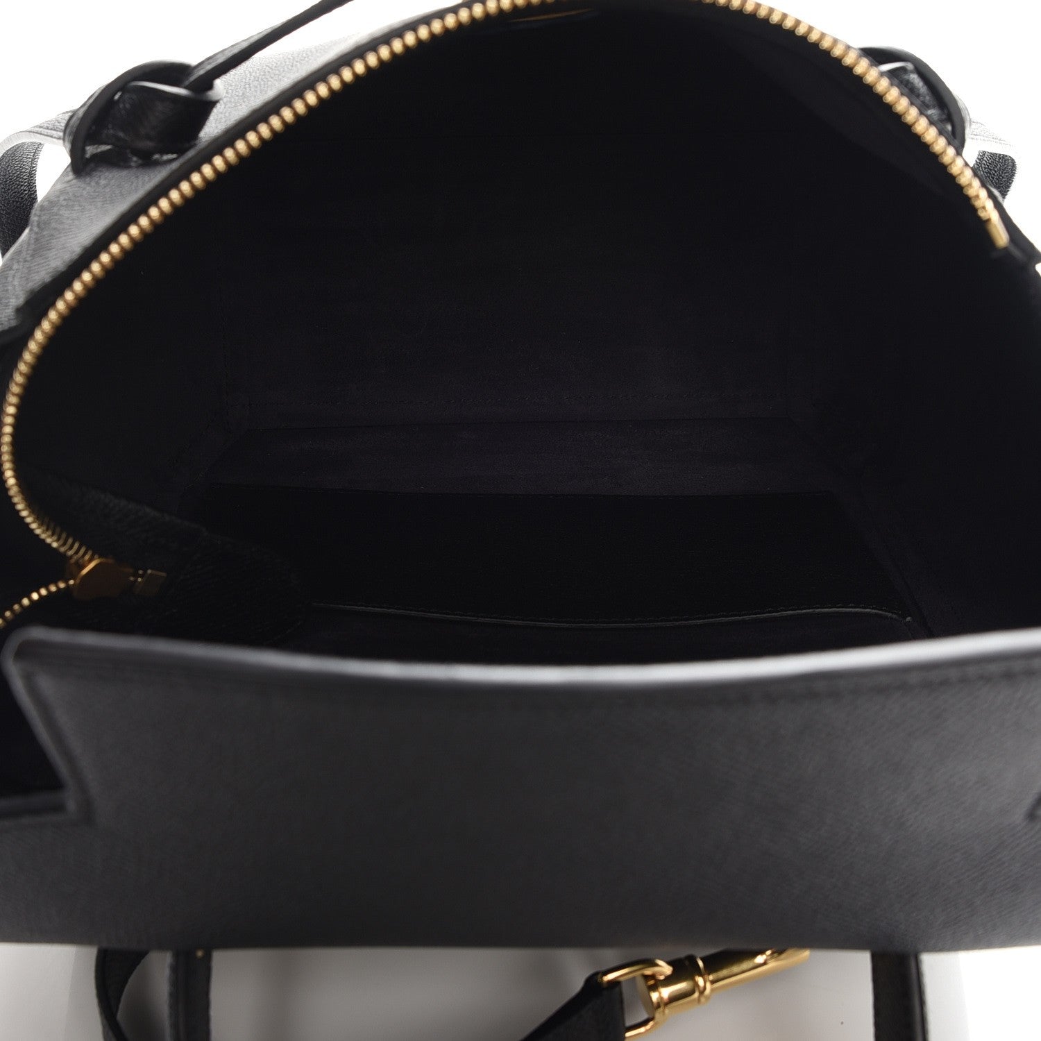 Celine Grained Calfskin Micro Belt Bag Black 6 of 7