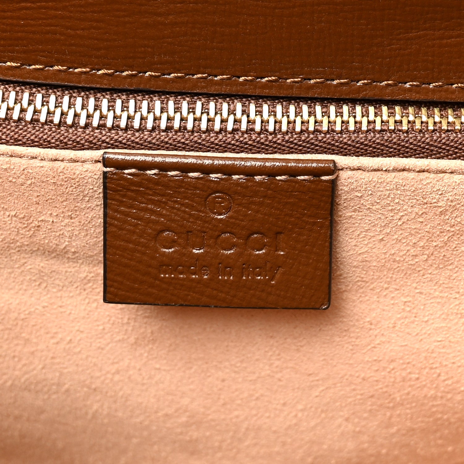 Gucci Azalea Calfskin Horsebit 1955 Shoulder Bag Brown Sugar 6 of 10