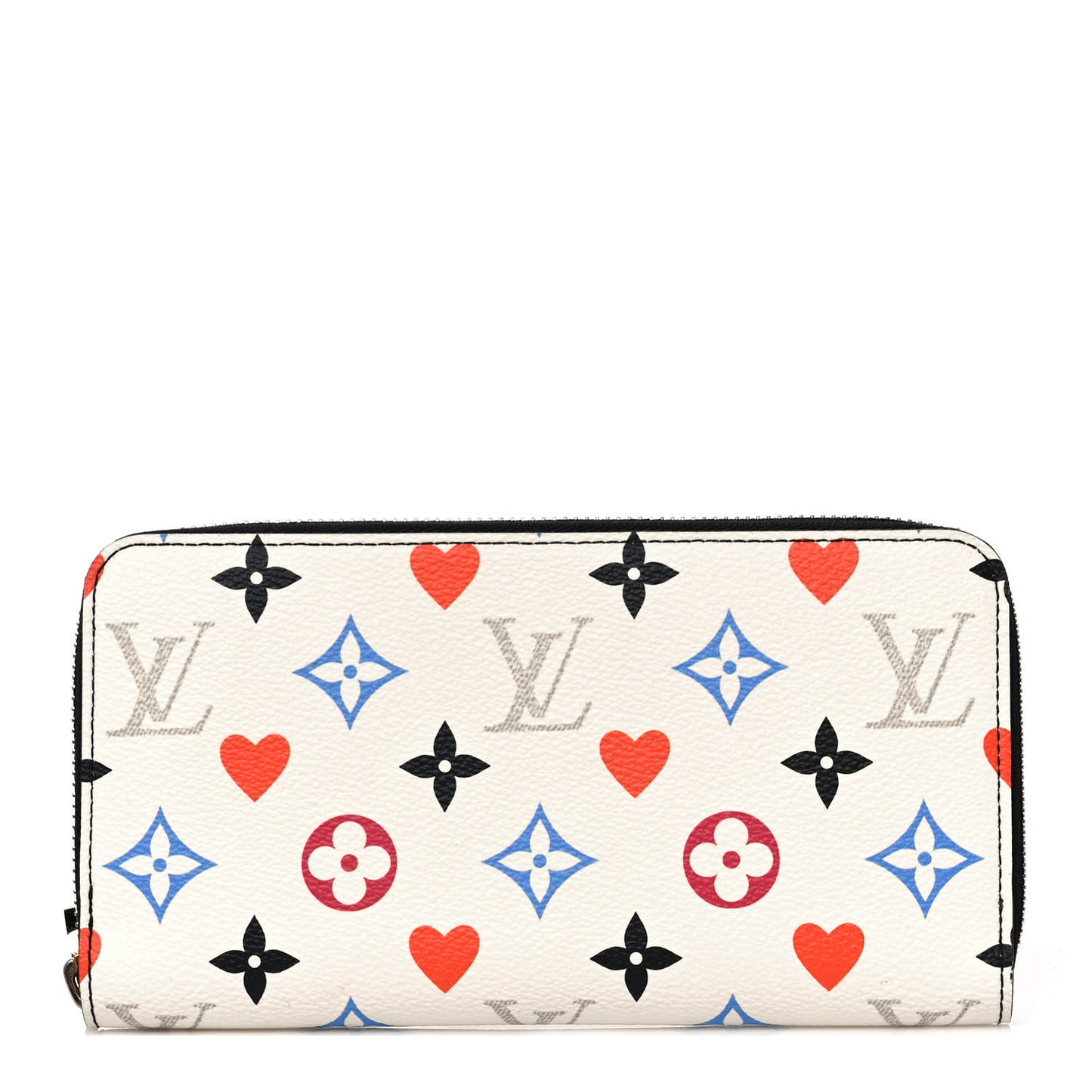 Game On Zippy Wallet White
