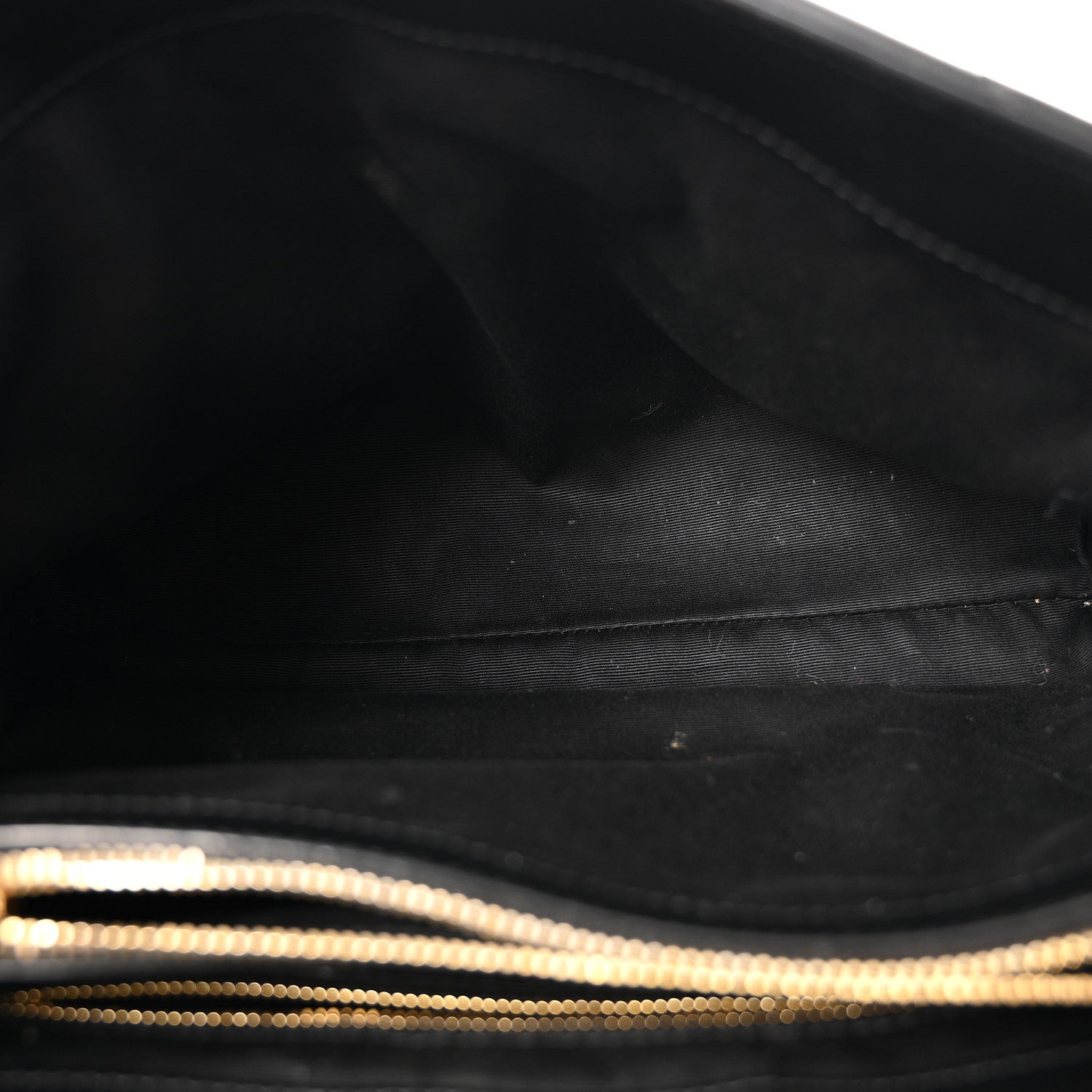 Saint Laurent Calfskin Y Quilted Monogram Medium Loulou Chain Satchel Black 4 of 14