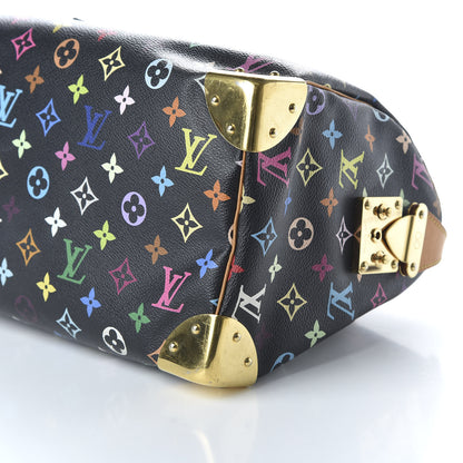 Louis Vuitton Monogram Multicolor Speedy 30 Black 7 of 9