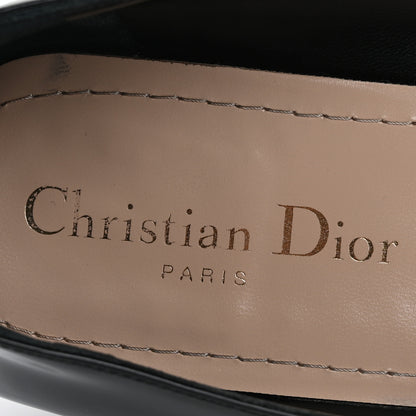 Christian Dior Patent Square Mary-Jane Pumps 40 Black 7 of 13